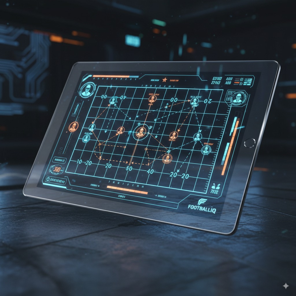 FootballIQ Dashboard Interface Design