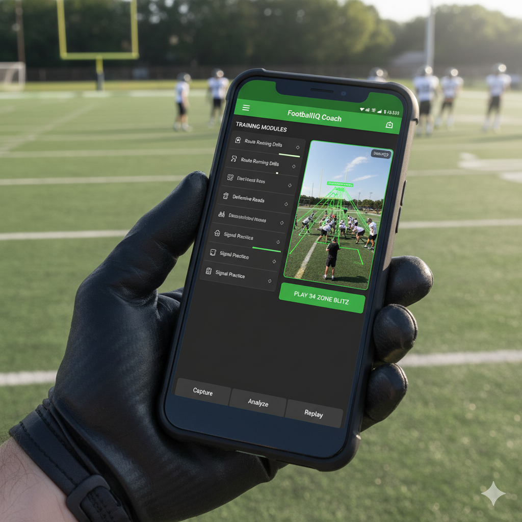 Mobile App Design for Football Training